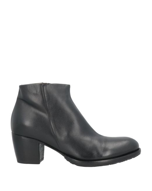 Rocco P Gray Ankle Boots Leather