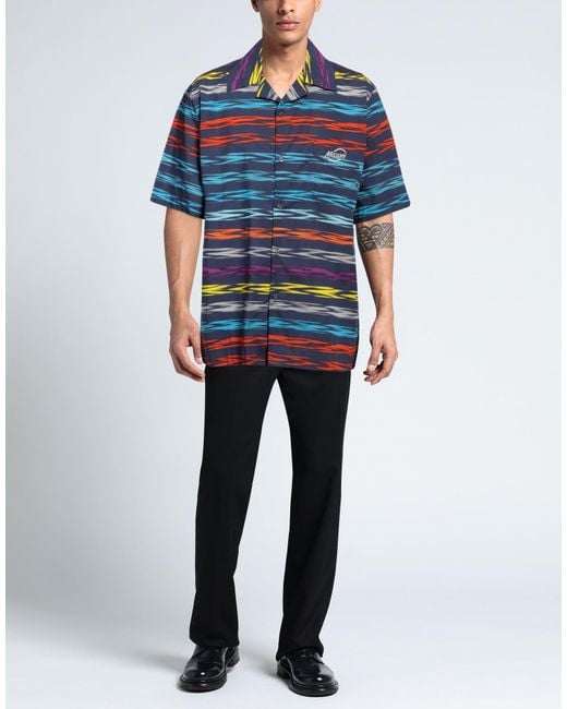 Missoni Blue Shirt for men