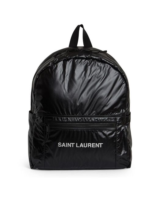 Mochila Saint Laurent de hombre de color Black