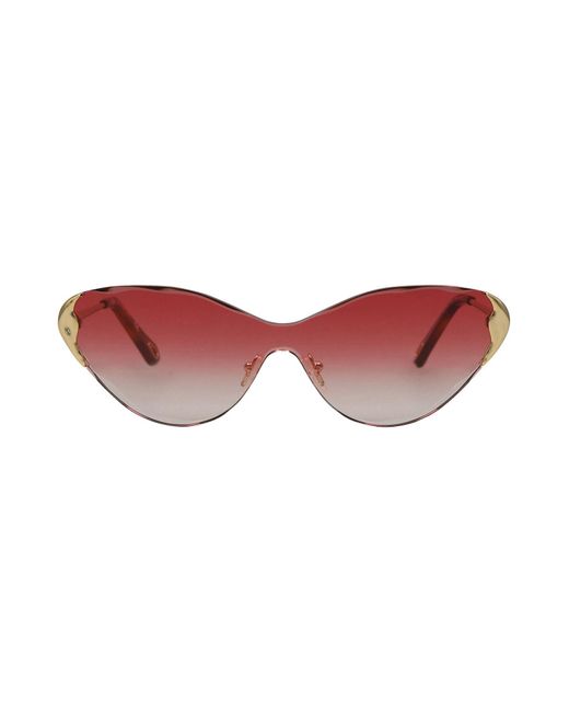 Occhiali Da Sole di Chloé in Red