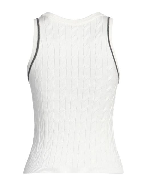 Brunello Cucinelli White Top
