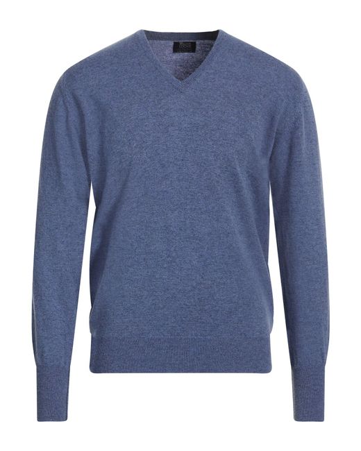 William Lockie Blue Jumper for men