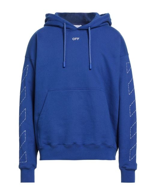 Felpa di Off-White c/o Virgil Abloh in Blue da Uomo