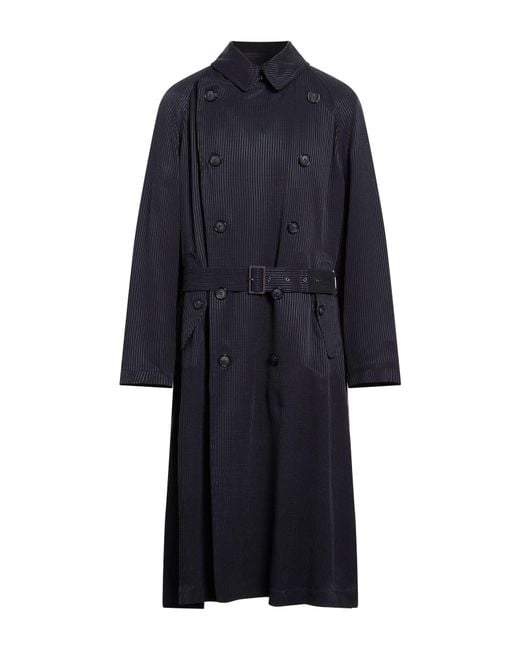 Giorgio Armani Blue Overcoats & Trench Coats for men