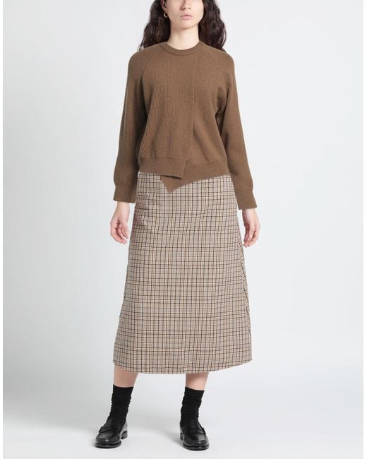 Pullover di Erika Cavallini Semi Couture in Brown