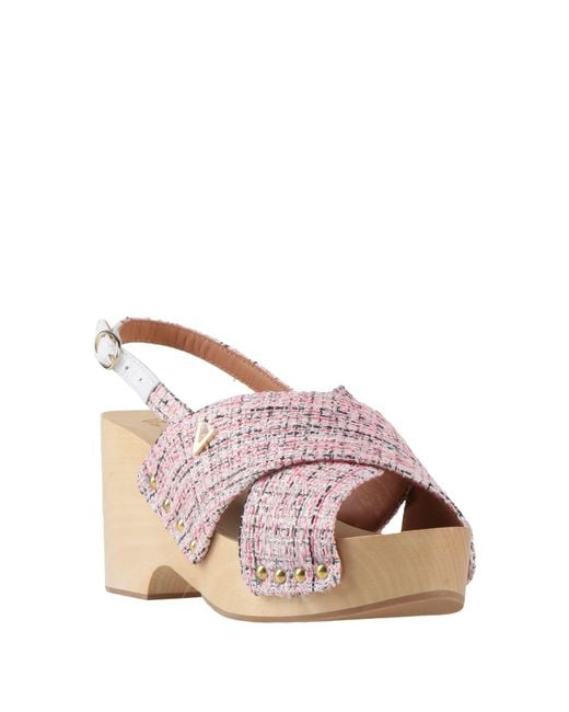 Via Roma 15 Pink Sandals