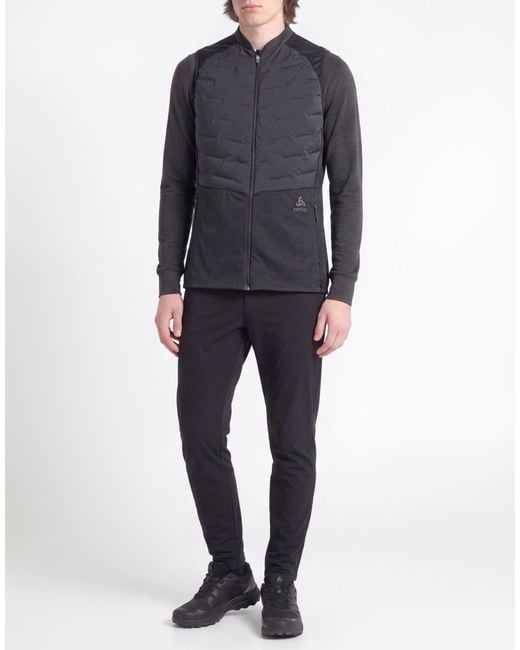 Odlo Black Vest Recycled Polyester, Elastane for men