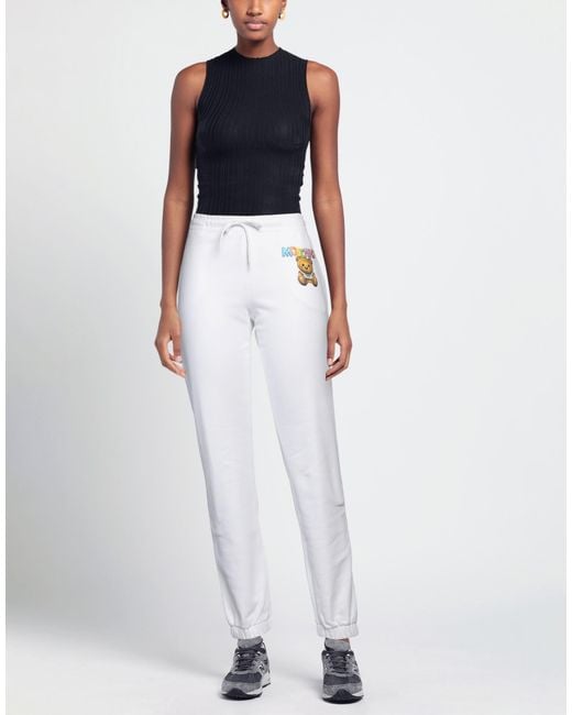 Moschino White Trouser