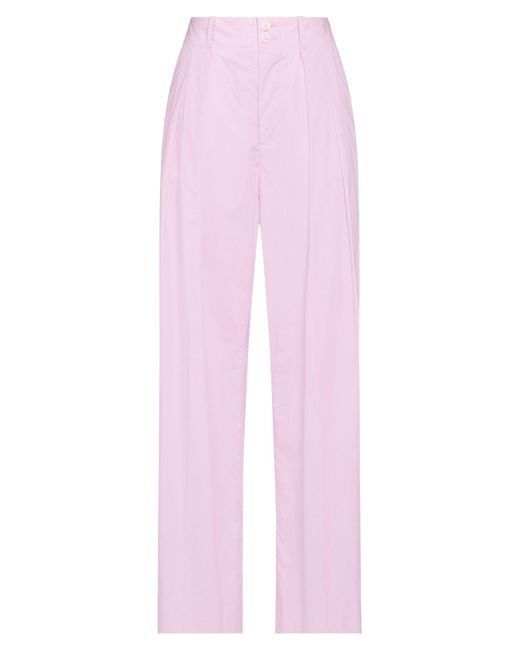 Plan C Pink Pants Cotton