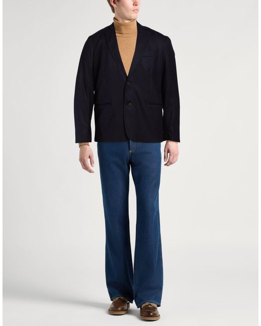 Emporio Armani Blue Blazer for men