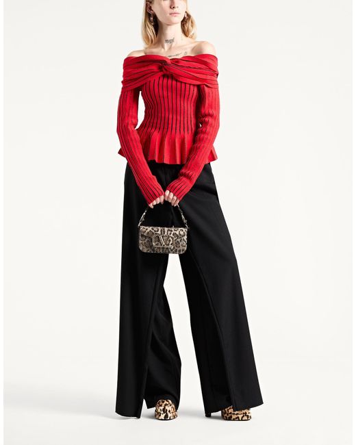 Balmain Red Pullover