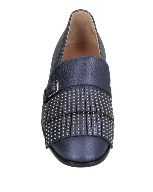 Pollini Blue Loafer