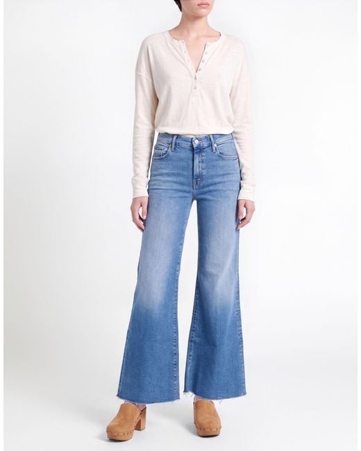 Mother Blue Jeans Cotton, Modal, Polyester, Elastane