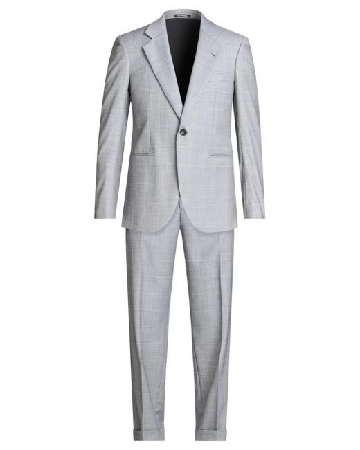 Emporio Armani Gray Suit for men