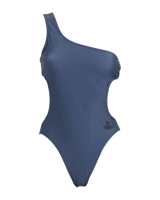 Vivienne Westwood Onepiece Swimsuit in Blue Lyst