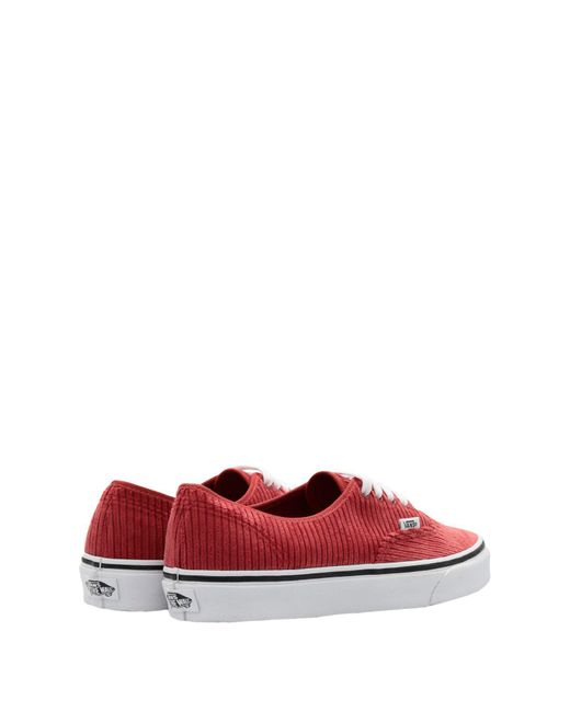 red low top vans