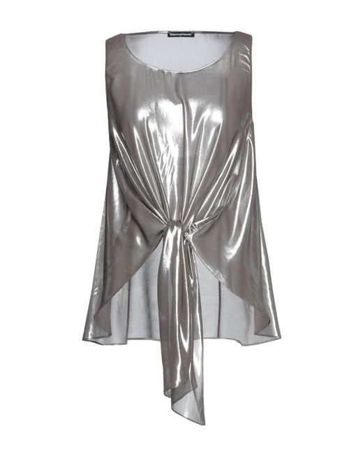 Biancoghiaccio Gray Top