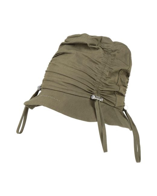 Jacquemus Green Hat Cotton, Polyamide