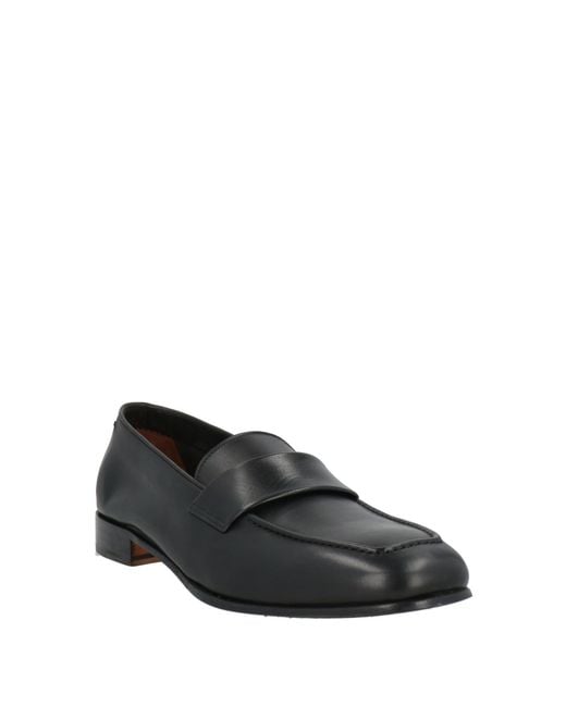 Calpierre Black Loafers Leather for men