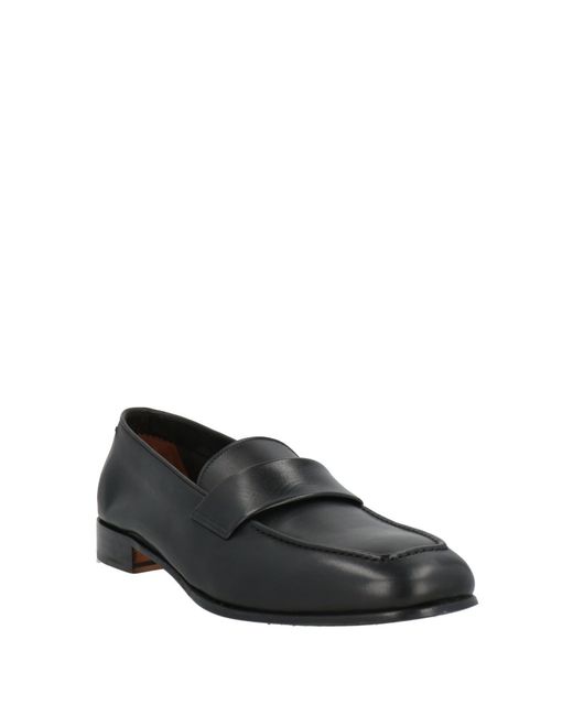 Calpierre Black Loafers Leather for men