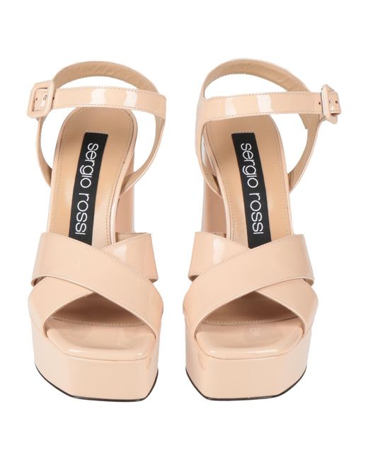 Sergio Rossi Natural Sandals