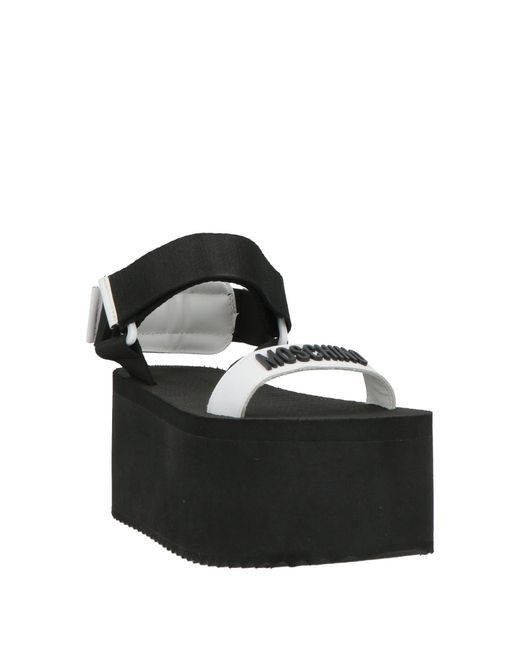 Moschino Black Sandals