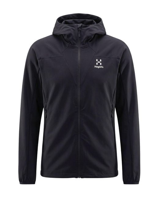 Haglöfs Blue Jacket Polyester, Elastane