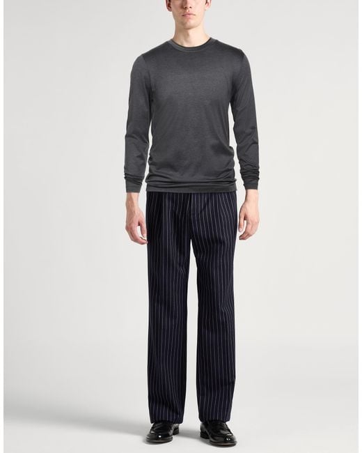 Canali Gray T-Shirt Cotton for men