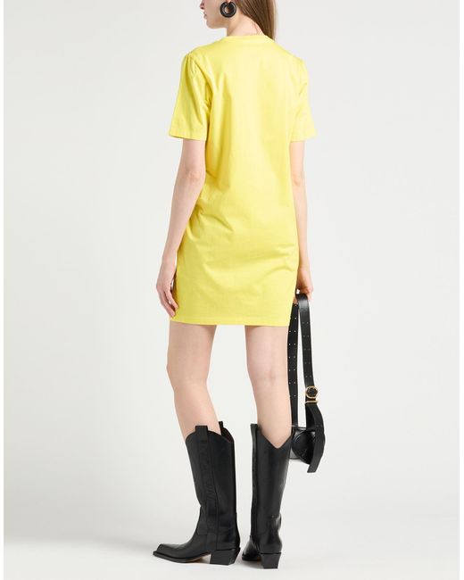 DSquared² Yellow Mini Dress