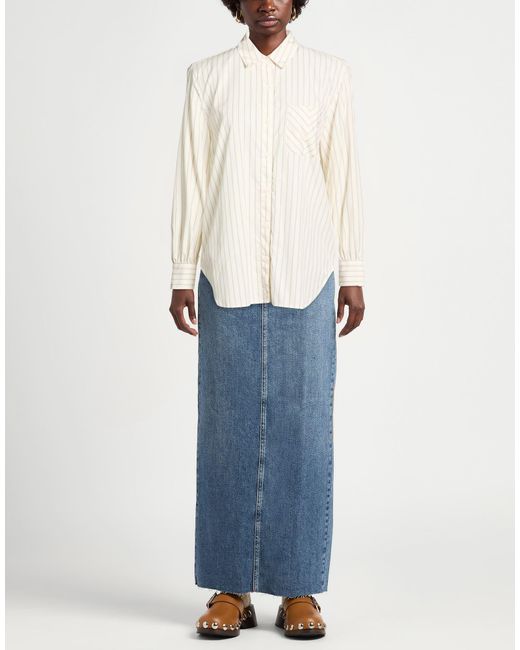 Rag & Bone White Cream Shirt Cotton