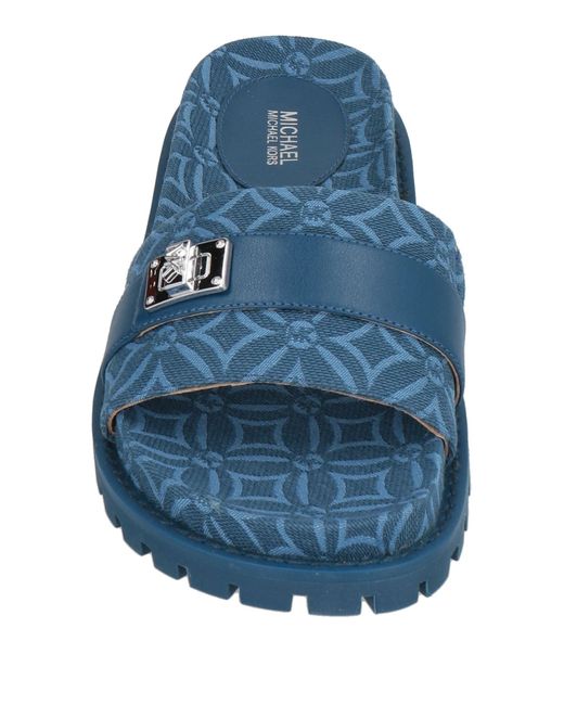 MICHAEL Michael Kors Blue Sandals Textile Fibers