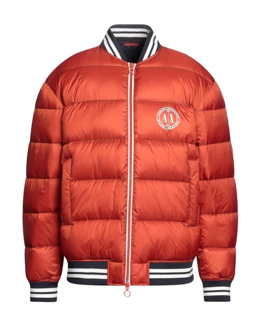 ARMANI EXCHANGE Red Puffer for men