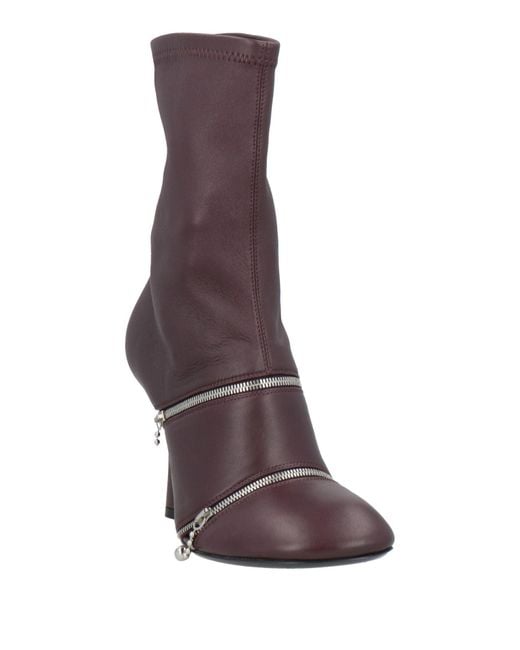 Burberry Brown Ankle Boots
