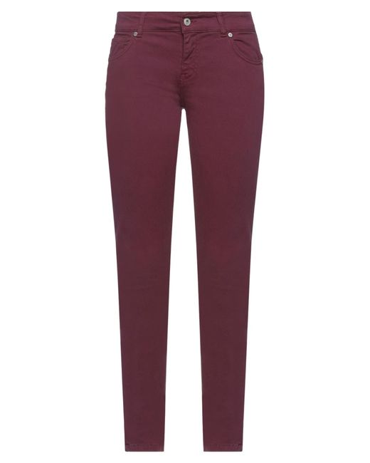 Dixie Purple Garnet Pants Cotton, Elastane