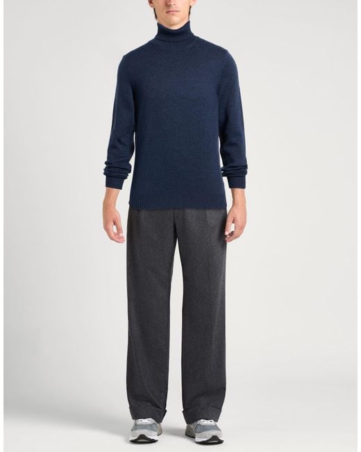 Gran Sasso Blue Turtleneck for men
