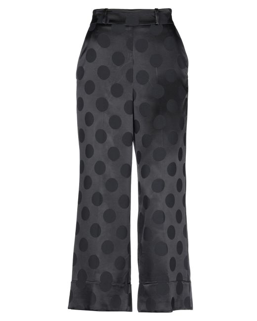 Maliparmi Gray Pants Viscose, Polyester, Elastane