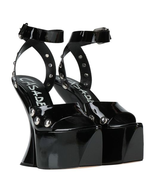 Casadei Black Sandals