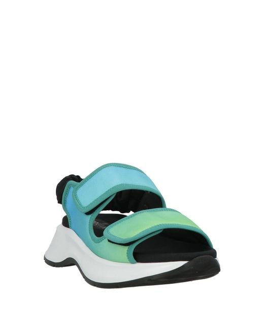 Hogan Green Sandals