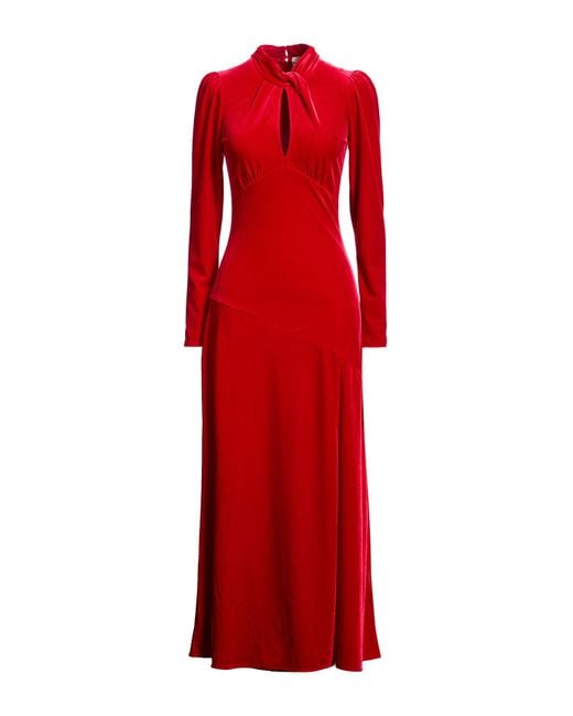 Ganni Red Maxi Dresses