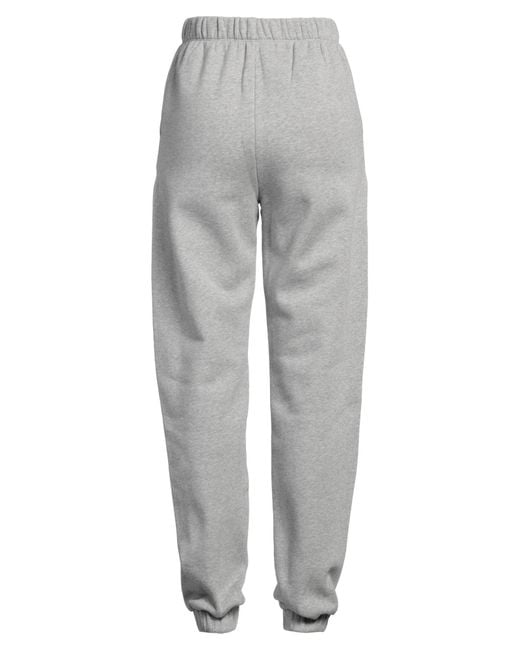 The Attico Gray Pants Cotton