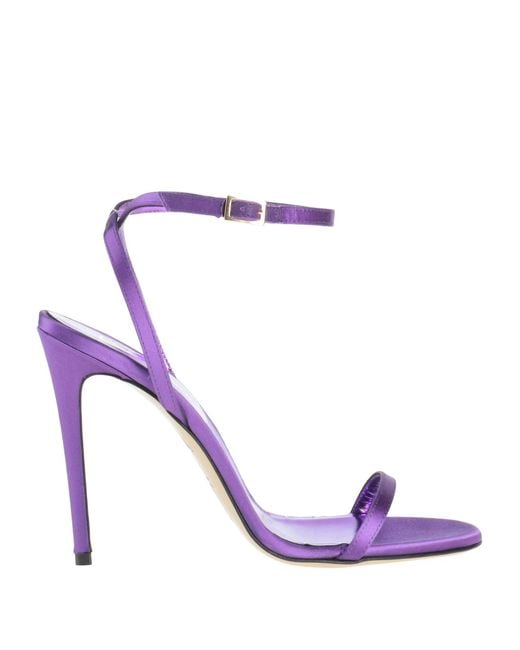 Sandales Giampaolo Viozzi en coloris Purple