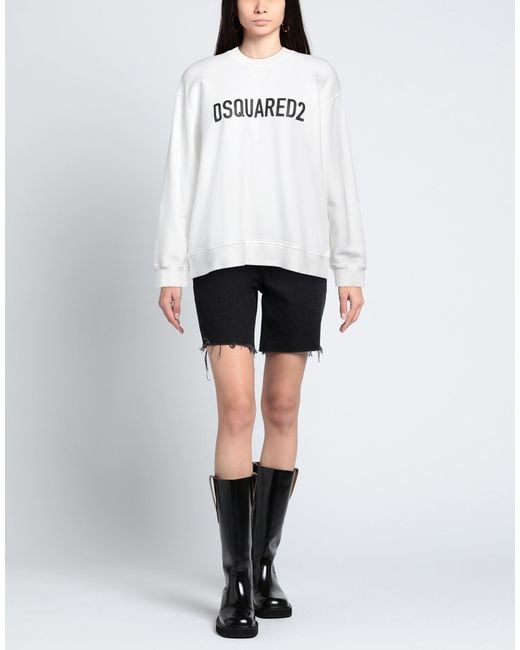 DSquared² White Sweatshirt