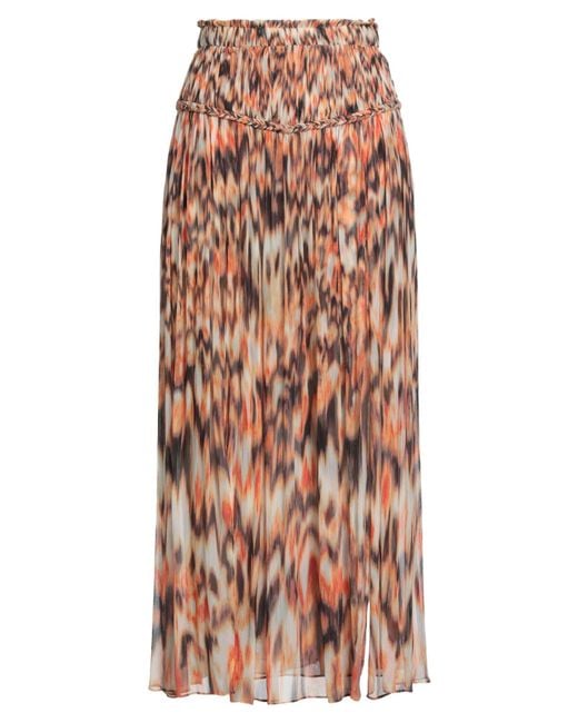 Isabel Marant Orange Maxi Skirts