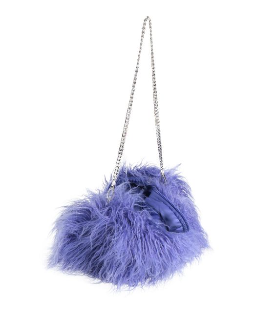 Liviana Conti Purple Shoulder Bag