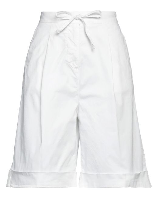 Blauer White Shorts & Bermuda Shorts