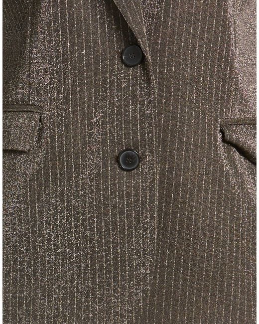 ViCOLO Black Blazer Viscose, Polyamide, Metallic Polyester, Elastane