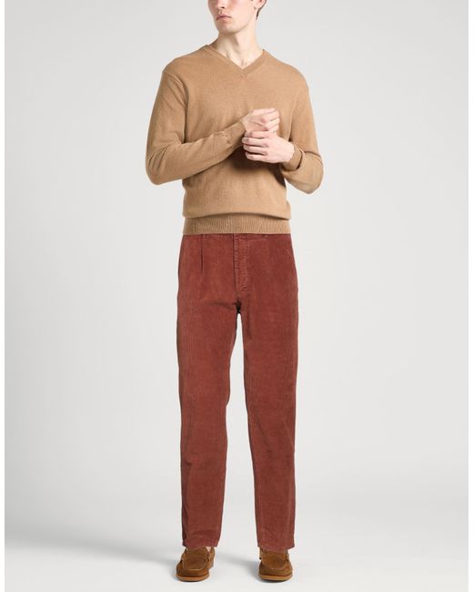 Incotex Red Pants for men