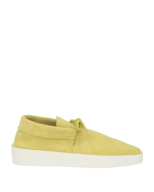 Fear Of God Yellow Ankle Boots Leather for men