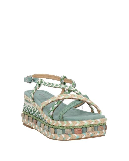 Alma En Pena. Green Espadrilles