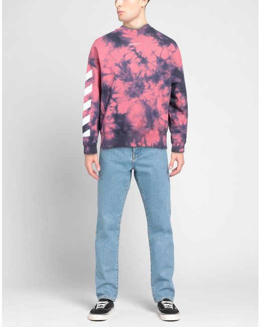 Off-White c/o Virgil Abloh Pink Sweatshirt for men